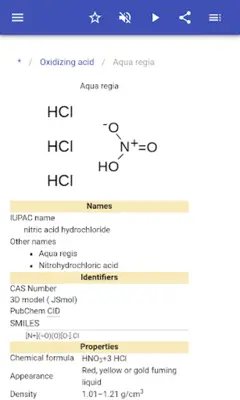 Oxidizing agents android App screenshot 12