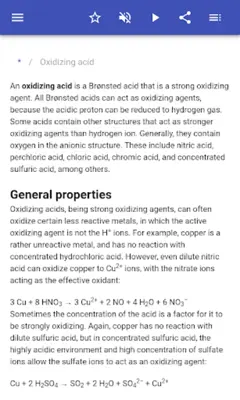 Oxidizing agents android App screenshot 13