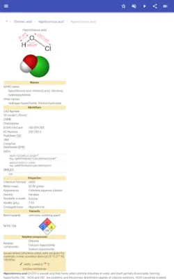 Oxidizing agents android App screenshot 1